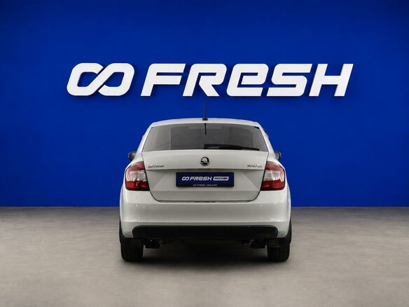 2019 Skoda Rapid I Рестайлинг, белый, 1444444 рублей - вид 3