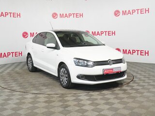 2012 Volkswagen Polo V, белый, 768000 рублей, вид 3