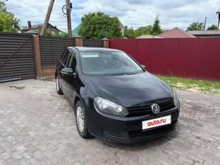 2011 Volkswagen Golf VI, чёрный, 530000 рублей, вид 2
