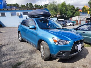 2012 Mitsubishi ASX I Рестайлинг, голубой, 999999 рублей, вид 2