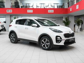 2020 Kia Sportage IV Рестайлинг, белый, 1790000 рублей, вид 3