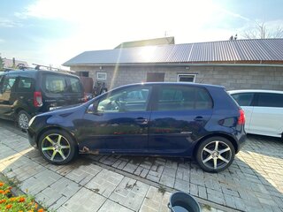 2007 Volkswagen Golf V, синий, 290000 рублей, вид 2