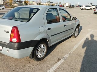 2006 Renault Logan I, серебристый, 320000 рублей, вид 4