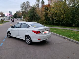 2012 Hyundai Solaris I, белый, 699990 рублей, вид 3