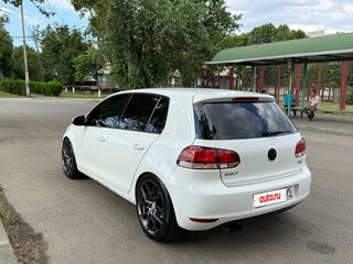 2011 Volkswagen Golf VI, белый, 889990 рублей, вид 4