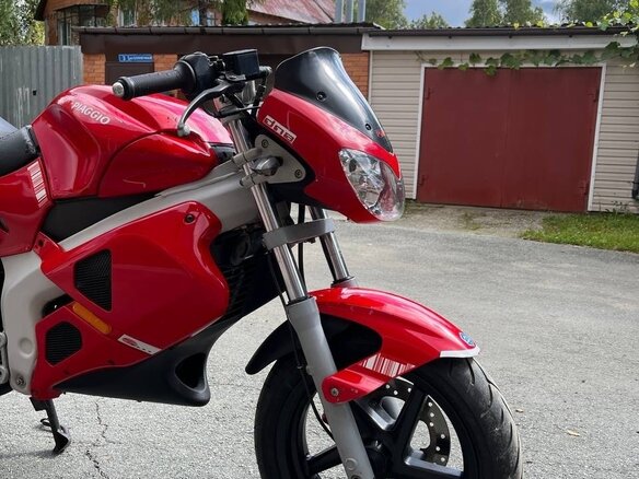 2008 Gilera DNA, красный, 125000 рублей - вид 16