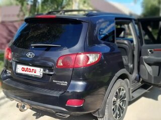 2008 Hyundai Santa Fe II, чёрный, 1100000 рублей, вид 3