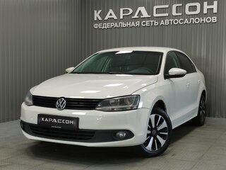 2014 Volkswagen Jetta VI, белый, 850000 рублей, вид 1