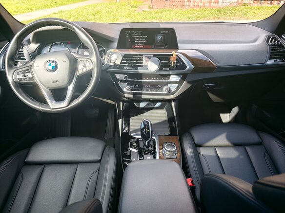 2019 BMW X3 30i sDrive III (G01), синий, 3100000 рублей - вид 7