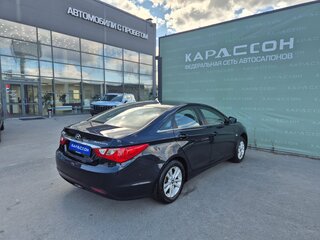 2011 Hyundai Sonata VI (YF), синий, 710000 рублей, вид 2