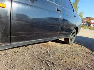 2008 Lada (ВАЗ) Priora I, чёрный, 210000 рублей, вид 4