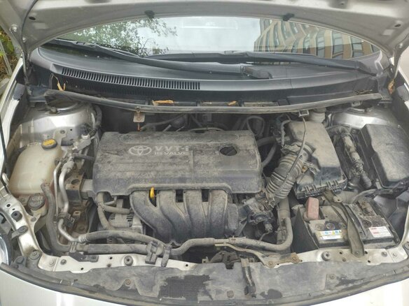 2007 Toyota Auris I, серый, 645000 рублей - вид 9