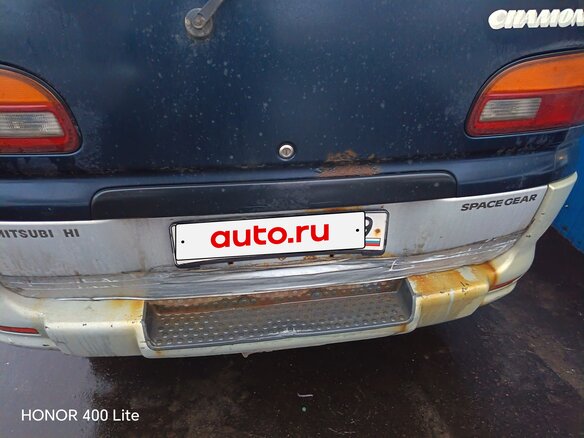 1996 Mitsubishi Space Gear I, синий, 750000 рублей - вид 1