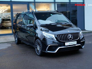 2022 Mercedes-Benz V-Класс Extra Long 250 экстра длинный III (W447) Рестайлинг, чёрный, 8500000 рублей, вид 3