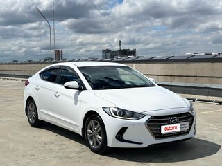 2017 Hyundai Elantra VI (AD), белый, 1479000 рублей, вид 5