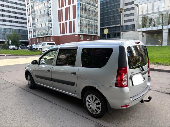 2012 Lada (ВАЗ) Largus I, серебристый, 550000 рублей - вид 2