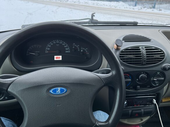 2008 Lada (ВАЗ) Kalina I, синий, 160000 рублей - вид 5