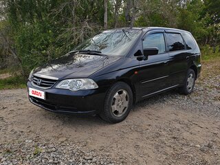 2002 Honda Odyssey II Рестайлинг, чёрный, 580000 рублей, вид 2