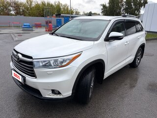 2015 Toyota Highlander III (XU50), белый, 2800000 рублей, вид 1