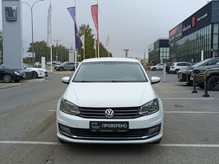 2018 Volkswagen Polo V Рестайлинг, белый, 797000 рублей, вид 2