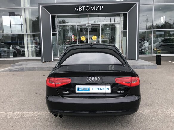 2013 Audi A4 IV (B8) Рестайлинг, чёрный - вид 5