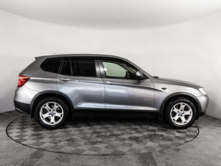 2013 BMW X3 20i xDrive II (F25), серый, 1449000 рублей, вид 4