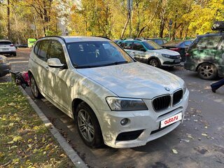 2012 BMW X3 28i xDrive II (F25), белый, 1150000 рублей, вид 1