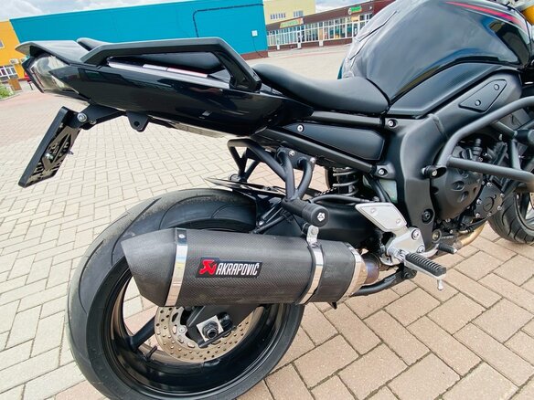 2007 Yamaha FZ1, чёрный - вид 14