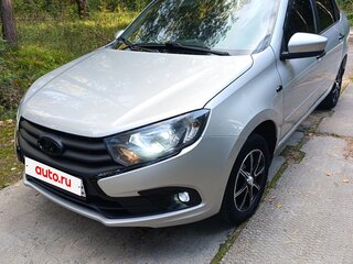 2021 Lada (ВАЗ) Granta I Рестайлинг, серый, 610000 рублей, вид 5