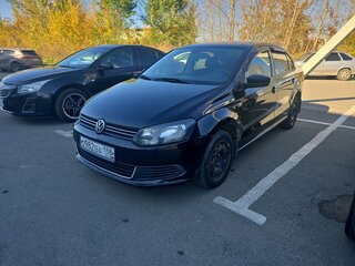 2014 Volkswagen Polo V, чёрный, 787000 рублей, вид 1