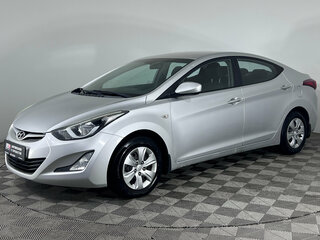 2015 Hyundai Elantra V (MD) Рестайлинг, серебристый, 1180000 рублей, вид 2