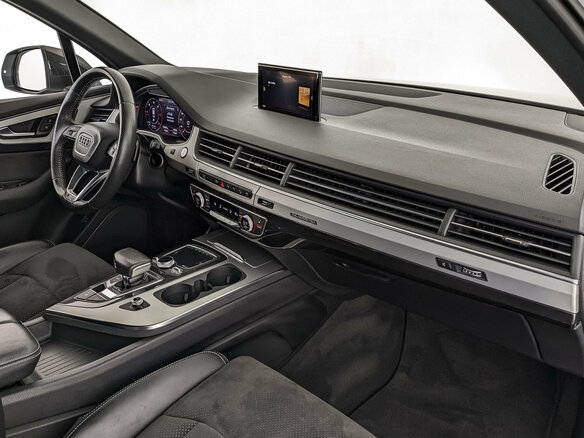 2019 Audi Q7 45 TDI II (4M) Рестайлинг, белый, 4850000 рублей - вид 12
