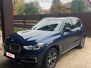 2020 BMW X5 30d IV (G05/G18), синий, 9300000 рублей, вид 1