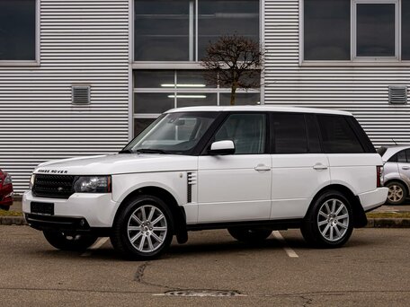 2012 Land Rover Range Rover III Рестайлинг 2, белый, 1555000 рублей, вид 1