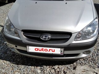 2008 Hyundai Getz I Рестайлинг, серый, 595000 рублей, вид 2
