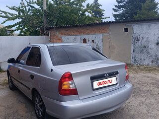 2005 Hyundai Accent ТагАЗ II, серебристый, 460000 рублей, вид 3
