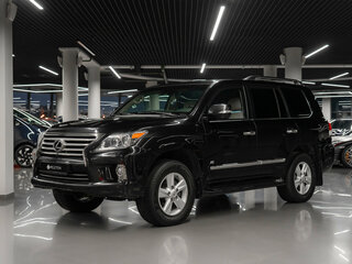 2013 Lexus LX 570 III Рестайлинг, чёрный, 4950000 рублей, вид 1