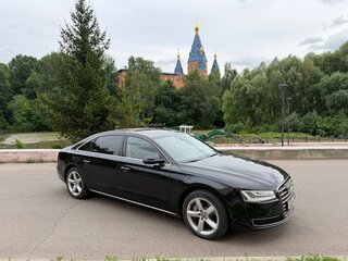 2014 Audi A8 Long III (D4) Рестайлинг, чёрный, 2080000 рублей, вид 3