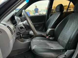 2008 Hyundai Accent ТагАЗ II, чёрный, 389000 рублей, вид 5