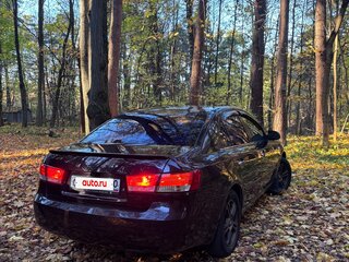 2005 Hyundai Sonata V (NF), красный, 590000 рублей, вид 2