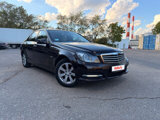 2011 Mercedes-Benz C-Класс 180 BlueEFFICIENCY III (W204) Рестайлинг, коричневый, 1450000 рублей, вид 3