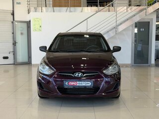2011 Hyundai Solaris I, фиолетовый, 609900 рублей, вид 3