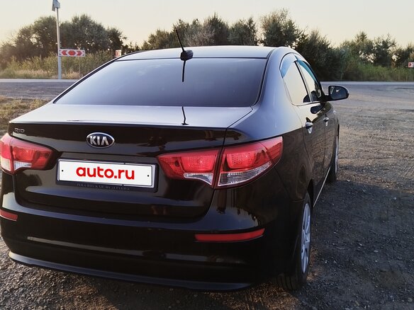 2017 Kia Rio III Рестайлинг, чёрный, 950000 рублей - вид 2