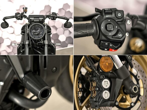 2025 Yamaha XSR900, чёрный, 1399000 рублей - вид 9