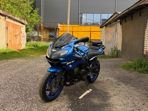 1999 Kawasaki ZX-9R Ninja, синий, 270000 рублей - вид 2