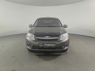 2015 Lada (ВАЗ) Granta I, коричневый, 375000 рублей, вид 2