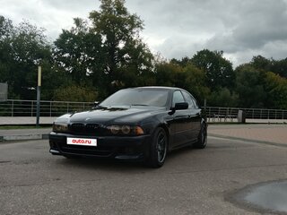 2002 BMW 5 серии 525i IV (E39) Рестайлинг, чёрный, 850000 рублей, вид 1