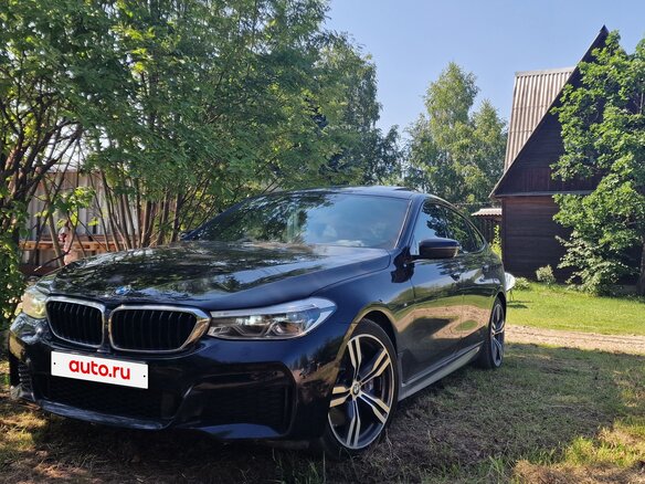 2018 BMW 6 серии 630d xDrive IV (G32), чёрный - вид 2