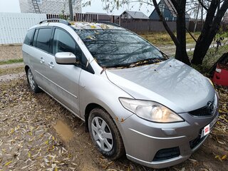 2007 Mazda 5 I (CR), серебристый, 460000 рублей, вид 2