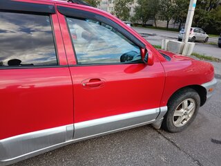 2003 Hyundai Santa Fe I, красный, 415000 рублей, вид 4